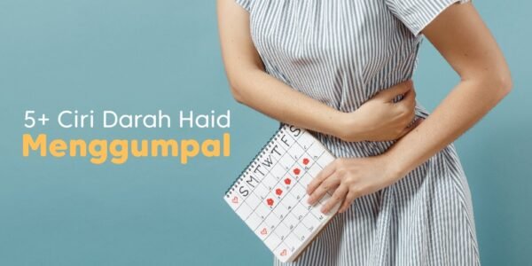 darah haid menggumpal