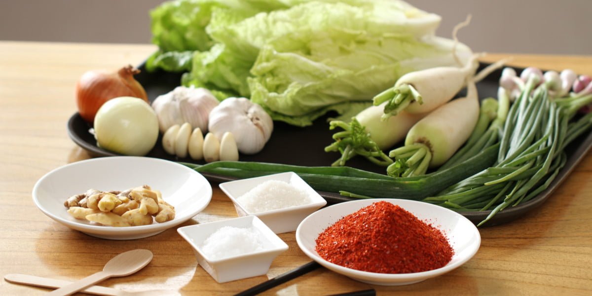 bahan-bahan kimchi
