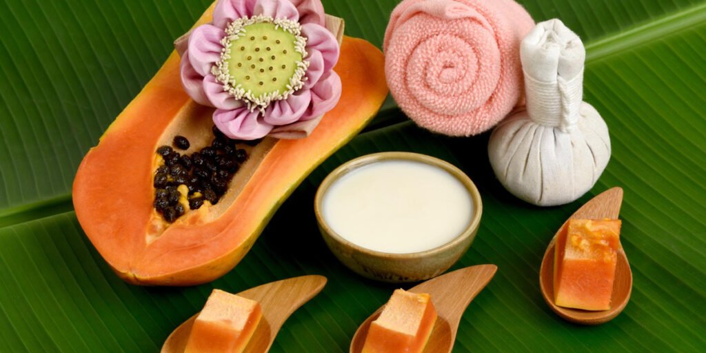 masker pepaya